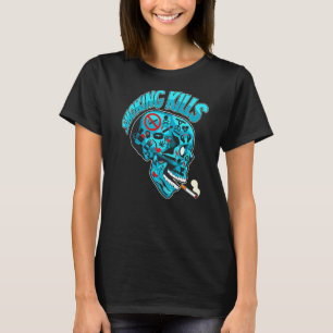 Camiseta No Fumar Si Fumar Muere Humo Libre De Nicotina