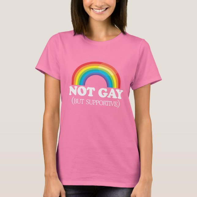 CAMISETA NO GAY (Anverso)