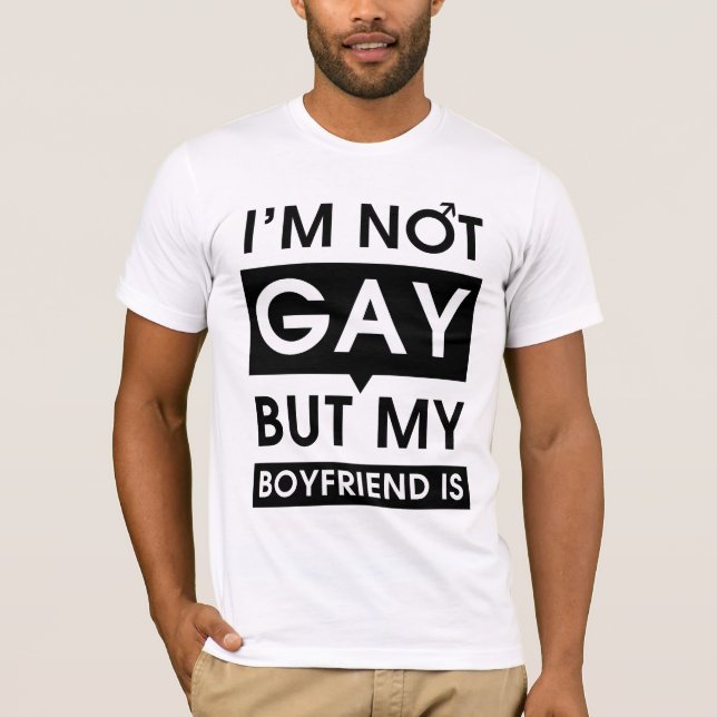 Camiseta no gay (Anverso)