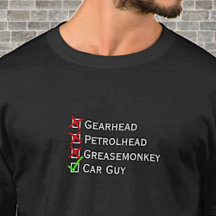 No Gearhead Petrolhead Greasemonkey Tick Car Guy