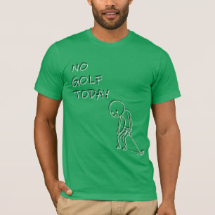 Camiseta No Golf Hoy - Diseño Minimalista Divertido