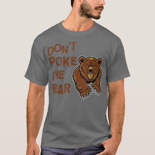 Camiseta No golpear al oso T
