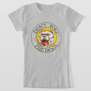 Camiseta No golpees a los perros