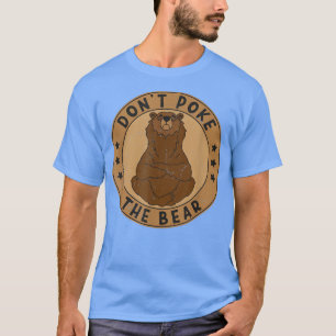 Camiseta No golpees a mamá Papá Oso