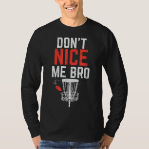 Camiseta No golpees el disco divertido feliz de los pequeño
