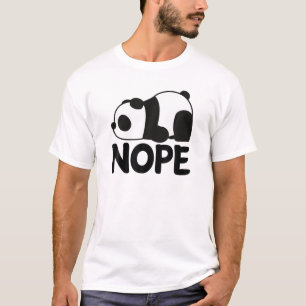 Camiseta No Gracioso Hoy No Lazy Cute Gigante Panda Lleva U
