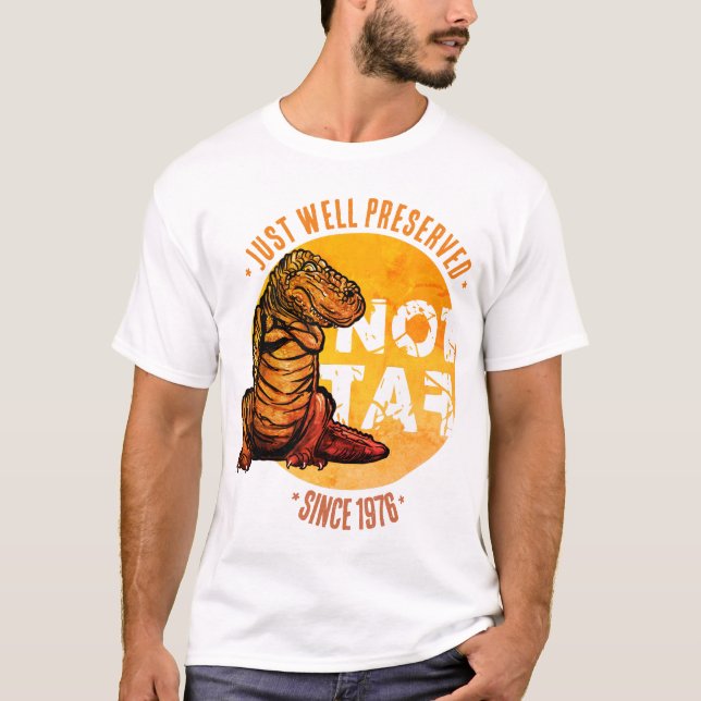Camiseta No Grasa, Bien Conservada Desde El [Año] (Anverso)