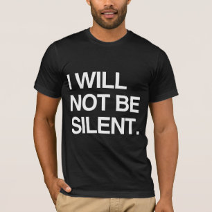 CAMISETA NO GUARDARÉ SILENCIO