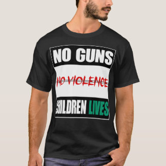 Camiseta NO GUNS END VIOLENCE Awareness Day 