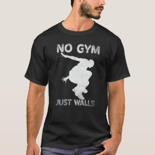 Camiseta No Gym Just Walls Parkour Parcour Freerunning