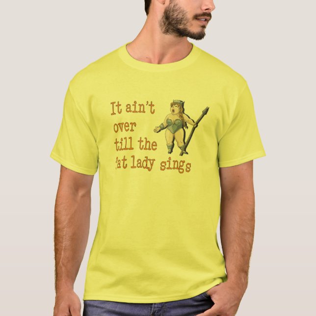 Camiseta No ha terminado (Anverso)