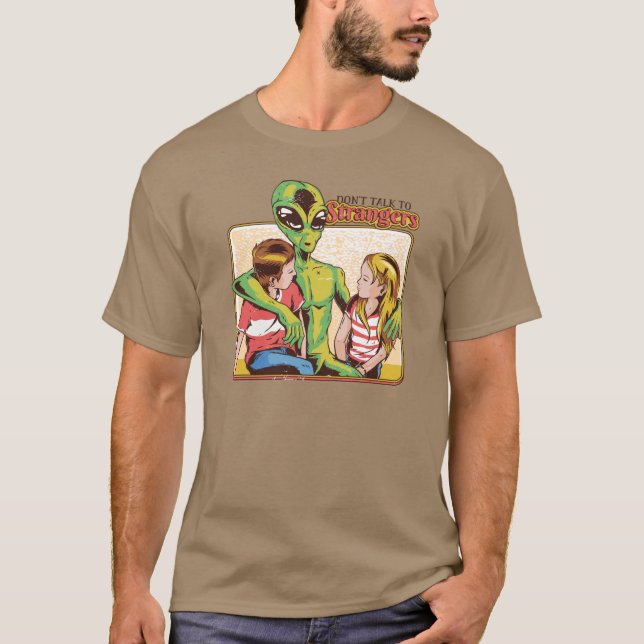Camiseta No Hablar Con Extraños (Anverso)
