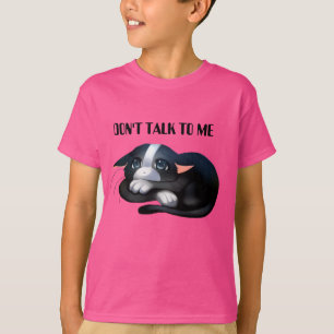CAMISETA NO HABLE CONMIGO