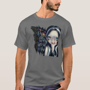 Camiseta No hable ningún surrealismo gótico del horror de