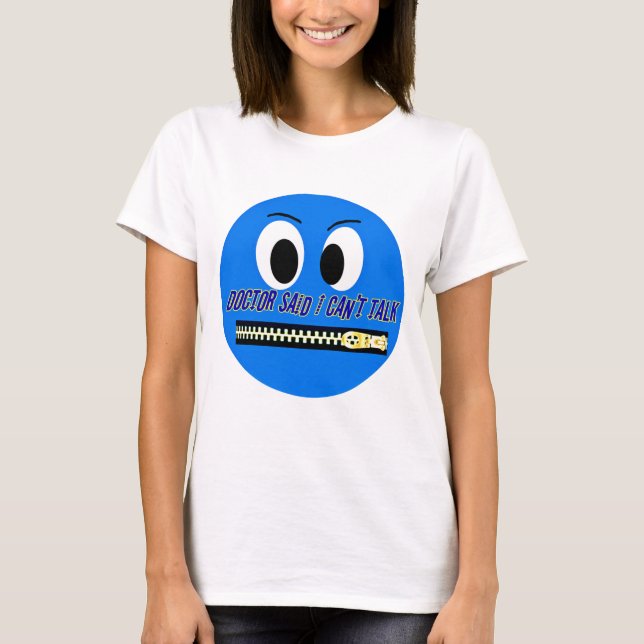 Camiseta ¡No hables!_ (Anverso)