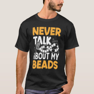 Camiseta No hables nunca de mis cuentas de costura de costu