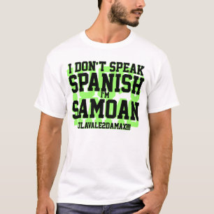 Camiseta No hablo español