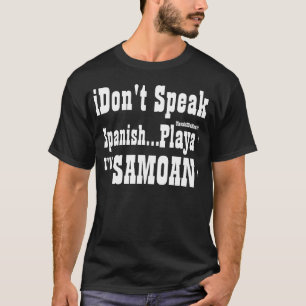 Camiseta No hablo español