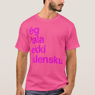 Camiseta No Hablo Islandia