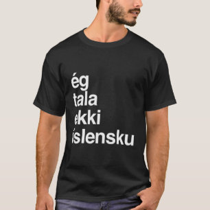 Camiseta No Hablo Islandia