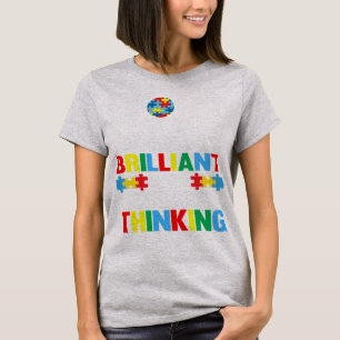 Camiseta No hablo mucho porque soy brillante y