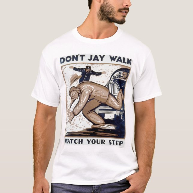 Camiseta No hace el paseo de Jay WPA 1937 (Anverso)