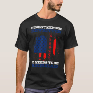 Camiseta No hace falta que nos reescriban a los amigos del