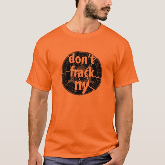 Camiseta No hace Frack Nueva York (Anverso)