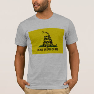 Camiseta no hace - la pisada-en-mí-Gadsden-bandera