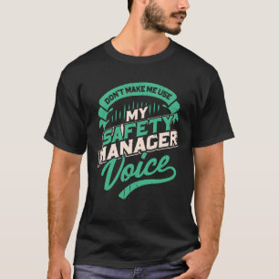 Camiseta No hacer que use mi voz de administrador de seguri