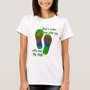 Camiseta No haga que le da una palmada