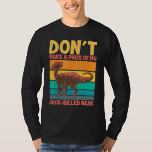 Camiseta No hagan un dinosaurio de Phus Parasaurolophus