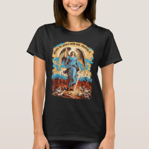 Camiseta No Hagas La Paz Con El Mal Arcángel Miguel Jesús V