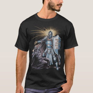 Camiseta No Hagas Pacto Con El Mal Arcángel Miguel Jesús