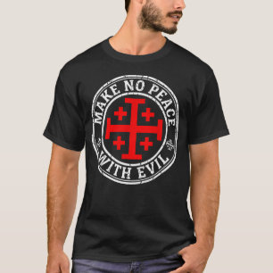 Camiseta No Hagas Pacto Con El Mal Caballero Templario Jeru