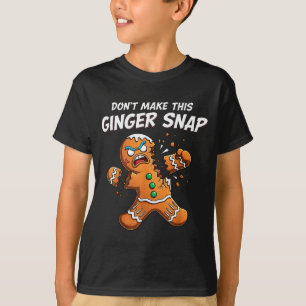 Camiseta No hagas que este panadero de galletas de jengibre