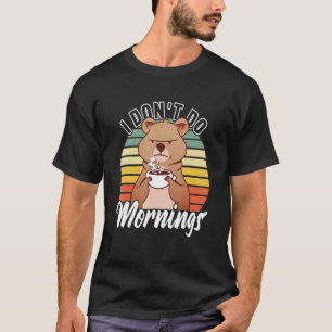 Camiseta No hago las mañanas... Pajamas Grumpy Morning Intr
