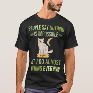 Camiseta No hago nada Ragdoll Cat 04