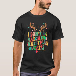 Camiseta No hago Navidades coincidentes Noches Luces Pareja