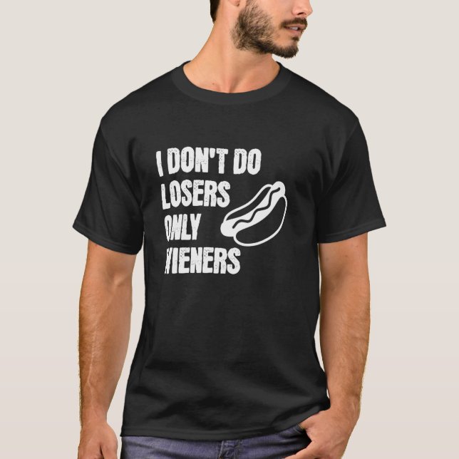 Camiseta No hago perdedores, solo limpiadores, Día del Perr (Anverso)