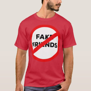 Camiseta No hay amigos falsos