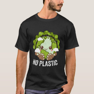 Camiseta No hay árboles de ecología plástica Naturaleza de 