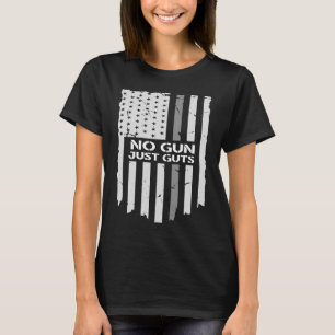 Camiseta No hay armas que solo agarran la bandera del funci