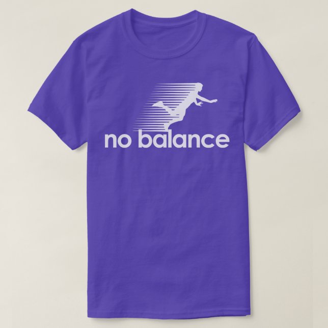 Camiseta No hay balance de puntos blancos (Diseño del anverso)