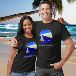 Camiseta ¡No hay camino de baliza! Divertido juego de palab