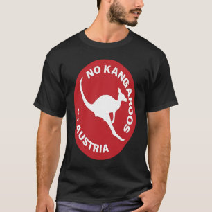 Camiseta No hay canguros en Austria Graciosa Australia