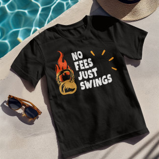 Camiseta No hay cargos sólo balanceos - Gracioso Kettlebell