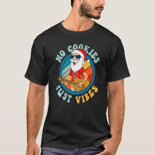 Camiseta No hay cookies que solo vibes la guitarra hippie S
