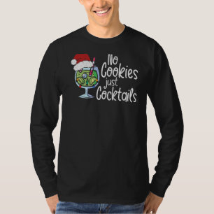 Camiseta No hay cookies sólo Navidades en julio Gráfico De
