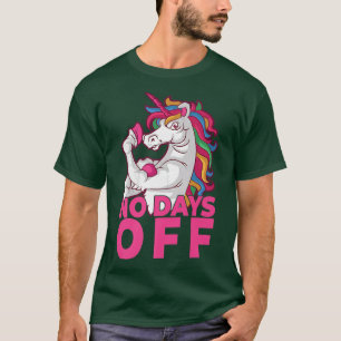 Camiseta No hay días libres - Construcción de cuerpos para 